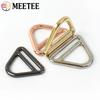 2/5/10Pcs Meetee 25-50mm Metal O Rings Buckle Tri-glide Slider Clasp Bag Strap Connect Buckles Belts Adjust Hook DIY Accessories