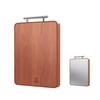 Stainless Steel Double-sided Chopping Board Antibacterial Mildew-proof Cutting Board Ebony Rust Proof Chopping Block