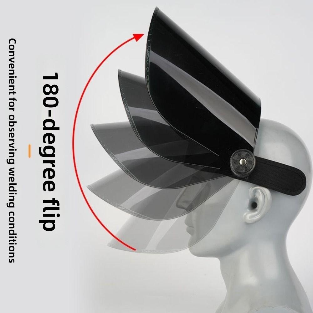 Scratch Resistant Welding Mask Anti-UV Welder Helmet High Quality Sun Visor  Outdoors
