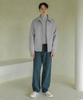 ESN Half Turtleneck Knit T-Shirt Light Gray