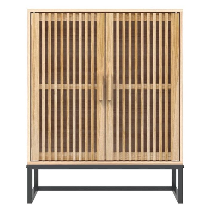 VidaXL Buffet, Sideboard with Wooden Door, Cupboard with Storage, Living Room Furniture, Scandinavian, 352111