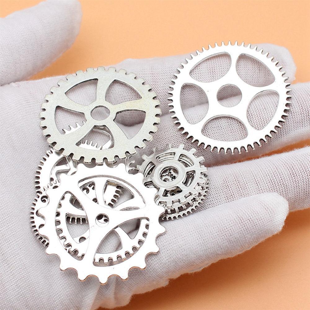 Charms Schlüsselschloss Werkzeug Gemischtes Set Anhänger Vintage Schmuckzubehör QC076