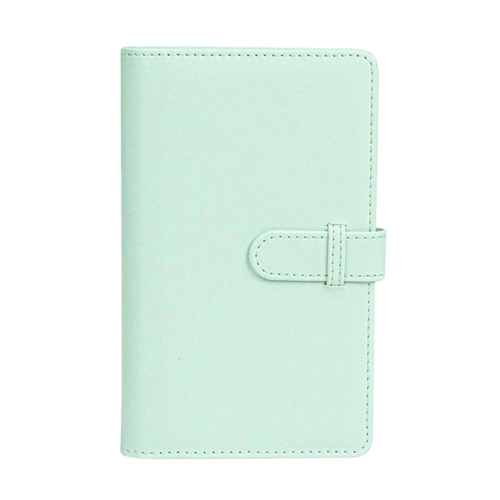 108 Sheets Portable 3 inch Photo Album for Fujifilm Instax Mini 12 for Collection Green Pink Ticket Card Collection Book