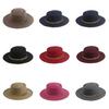 Classical Cowboy Hats Homburg Top Hat Panama Hat Gift for Boyfriend Top Hat Cowboy Costume for Outdoor Gatherings