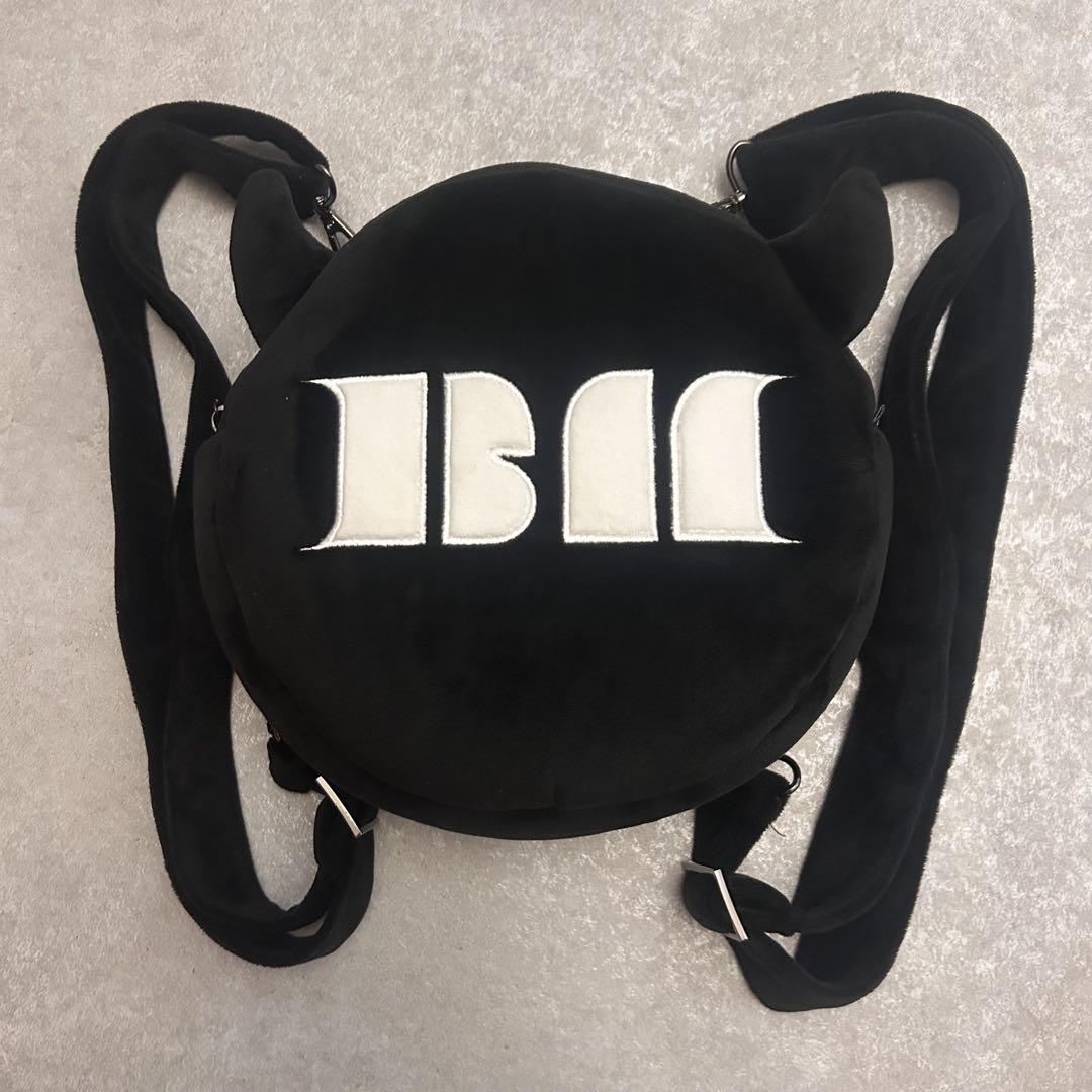 

[USED] Babymonster black bag Seoul concert Korea horn plush