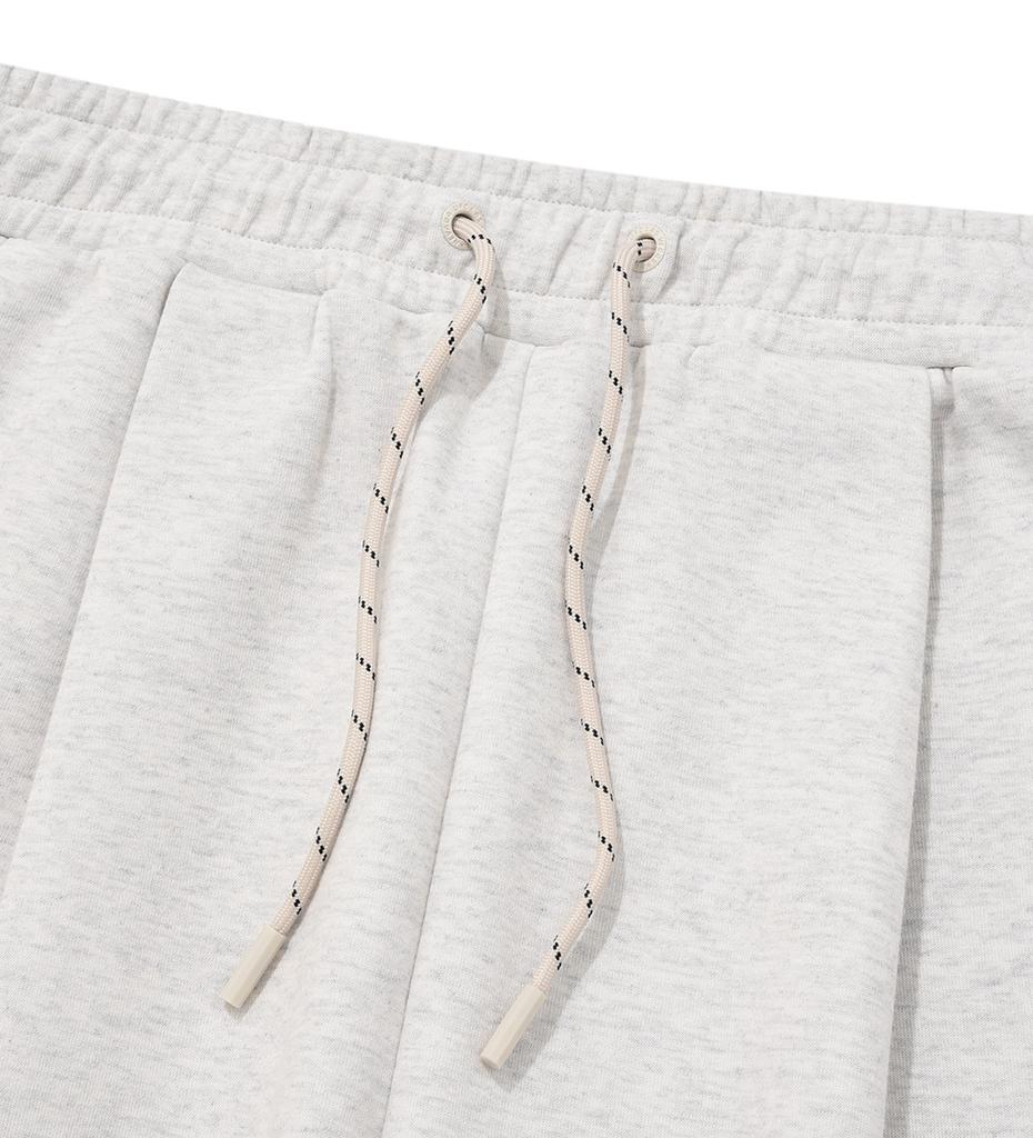 UFC SPORT Ufc Essential+ Wide Fit Pintuck Sweatpants White Grey U4Lpu1309M1