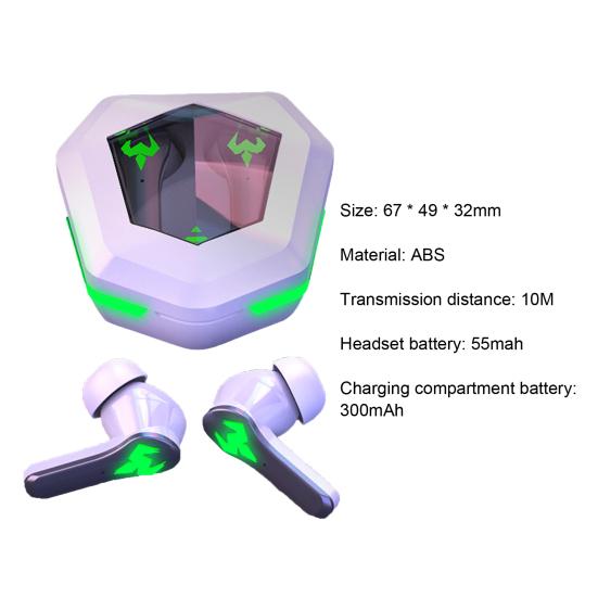 Practical Wireless Headsets In-ear Lightweight Long Standby