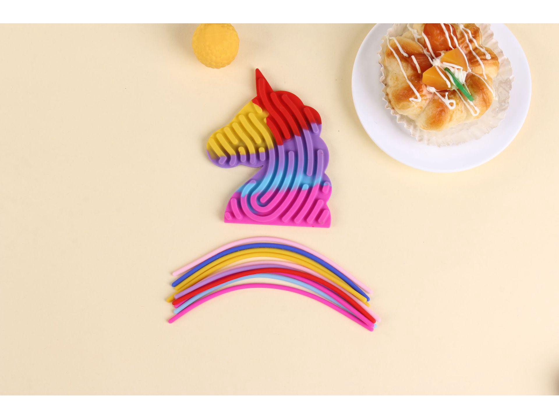 

Silicone Sensory Decompression Board - Creative Children s Educational Toy