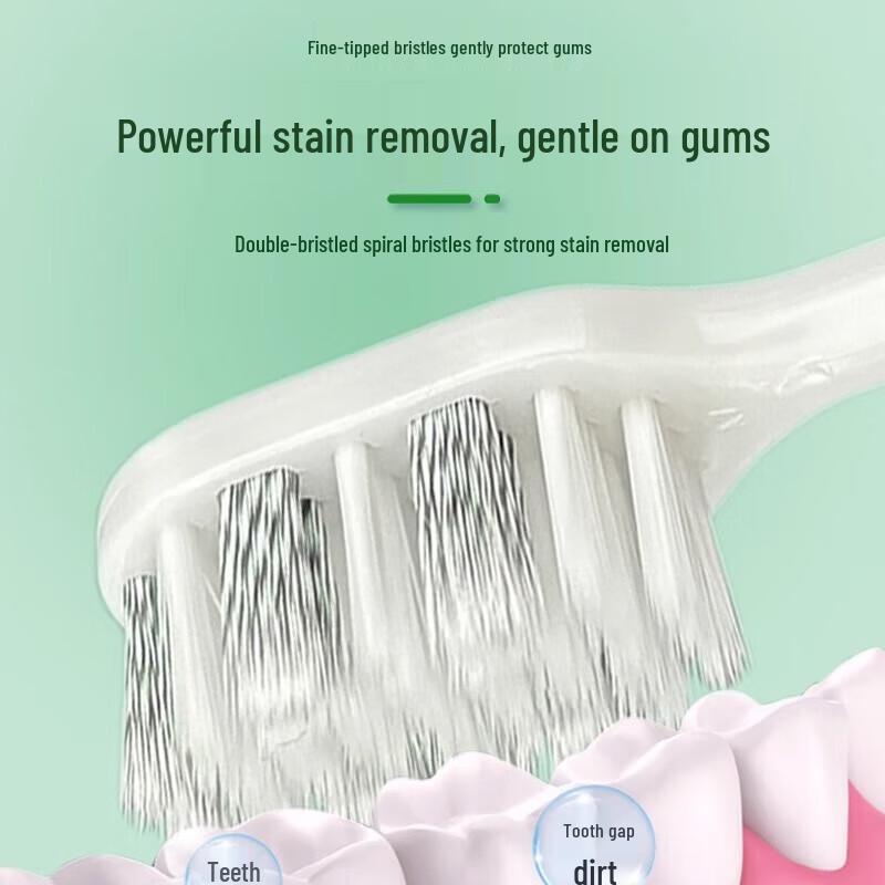 Beijiajie Szczoteczka do zębów z miękkim włosiem Oral Guardian, 2 sztuki