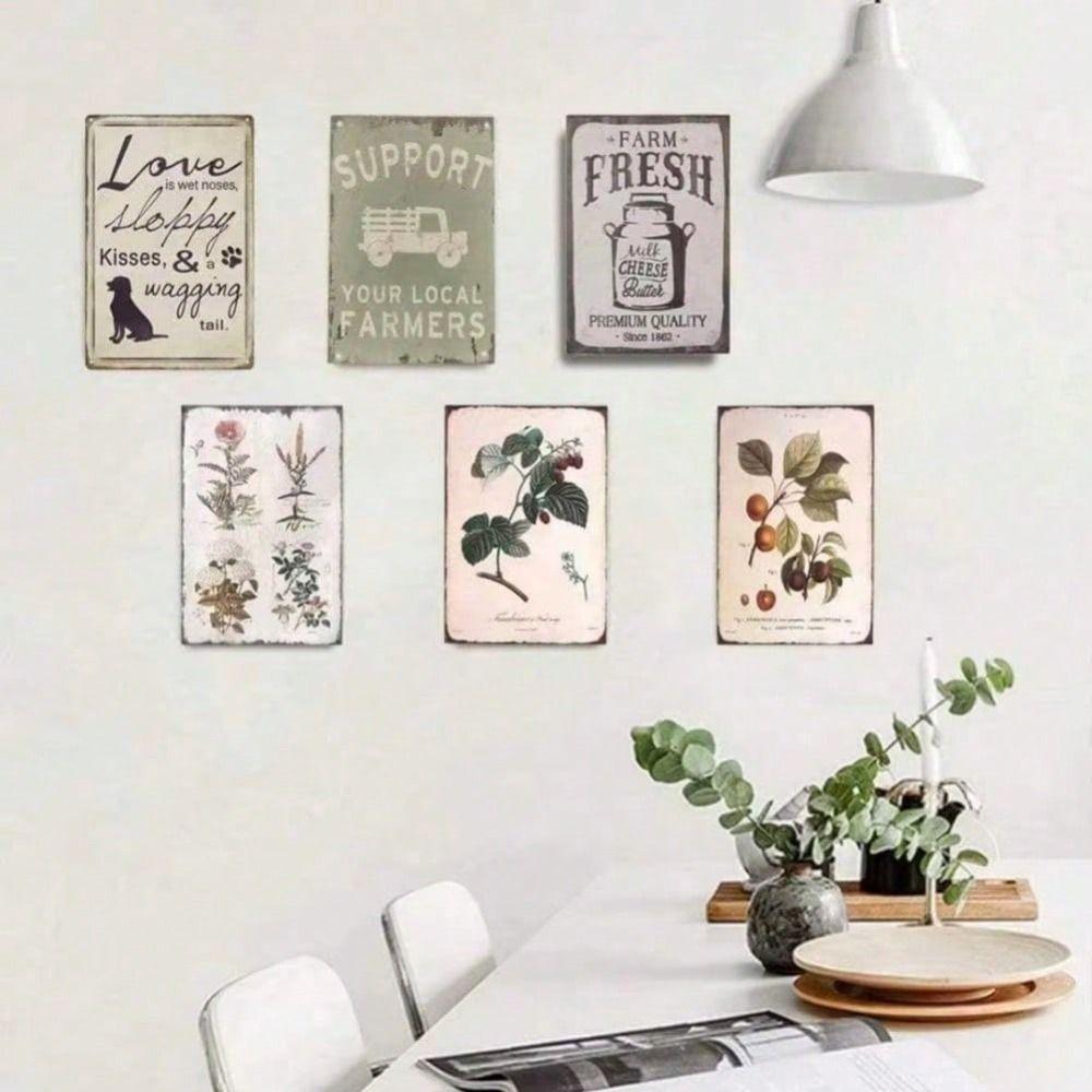 Vintage Metal Tin Sign 20x30 cm Wall Art Decor Garden Gift for Mom