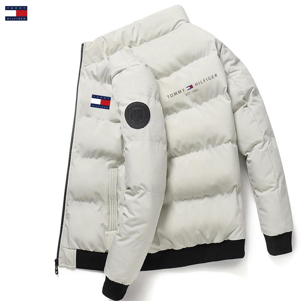 2024 Winter Men's Plus Size Cotton Workwear Jacket - Windproof and Small-Padded