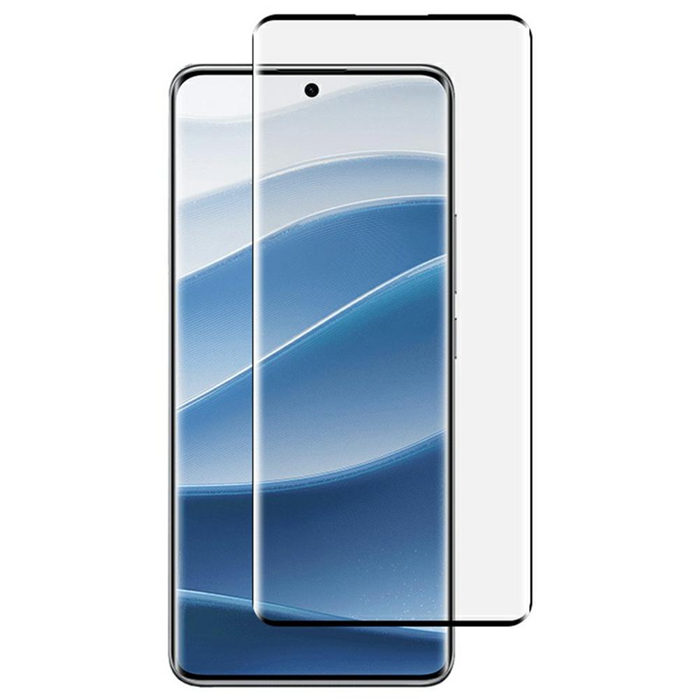 

RURIHAI Для Xiaomi Redmi Note 14 Pro 5G/Poco X7 5G Захисна плівка для екрана телефону з високоалюмосилікатного скла 3D із загнутими краями та клейовим шаром по боках Type A