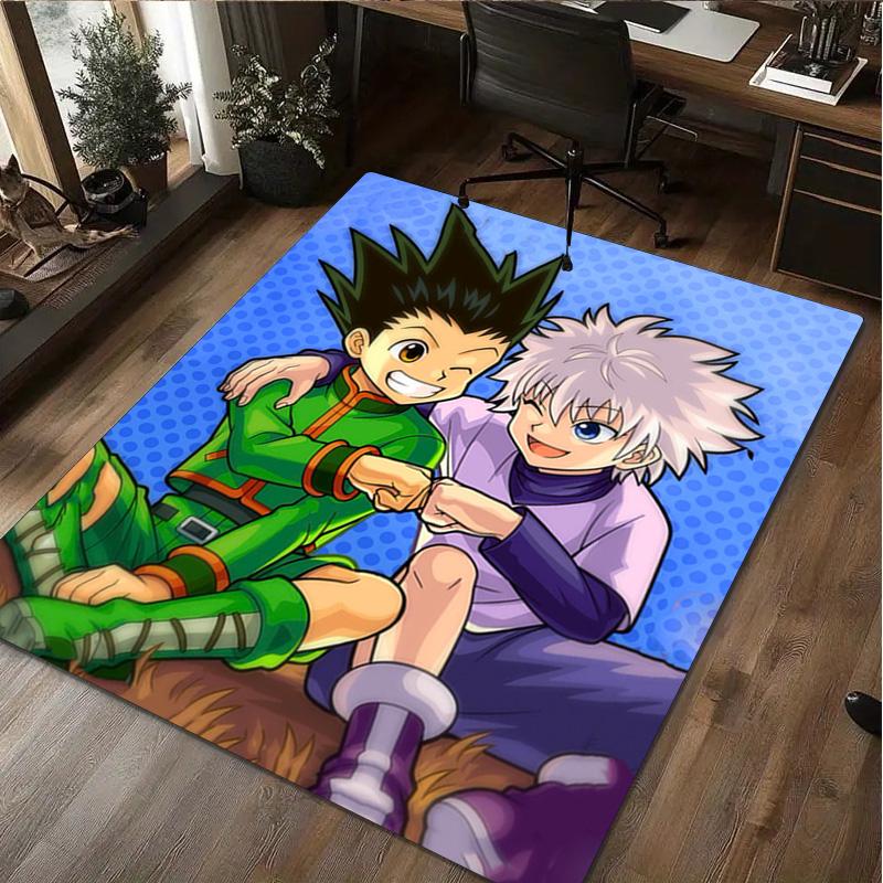 Hunter x Hunter Print Rug - Computer Chair Area Rug home decoration Carpet For Living Room Bedroom Flooring Mat