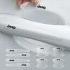 New 8pcs Car Door Handle Stickers Transparent Protector Film For Jeep Wrangler Grand Cherokee Compass Renegade Cherokee Gladiator Q0