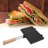 Double Sided Sandwich Maker Aluminum Hand Toaster Multipurpose Sandwich Toaster  Home Breakfast