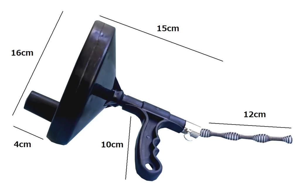 Drain Pipe Cleaning Wire 5m Manual Rotary Pipe Cleaner Easy Operation R_planning