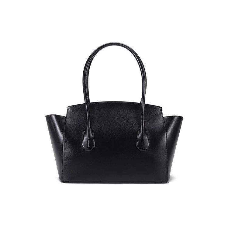 Bally Magnetic Closure Leather Handbag Women Handbags Black SANDAH-570
