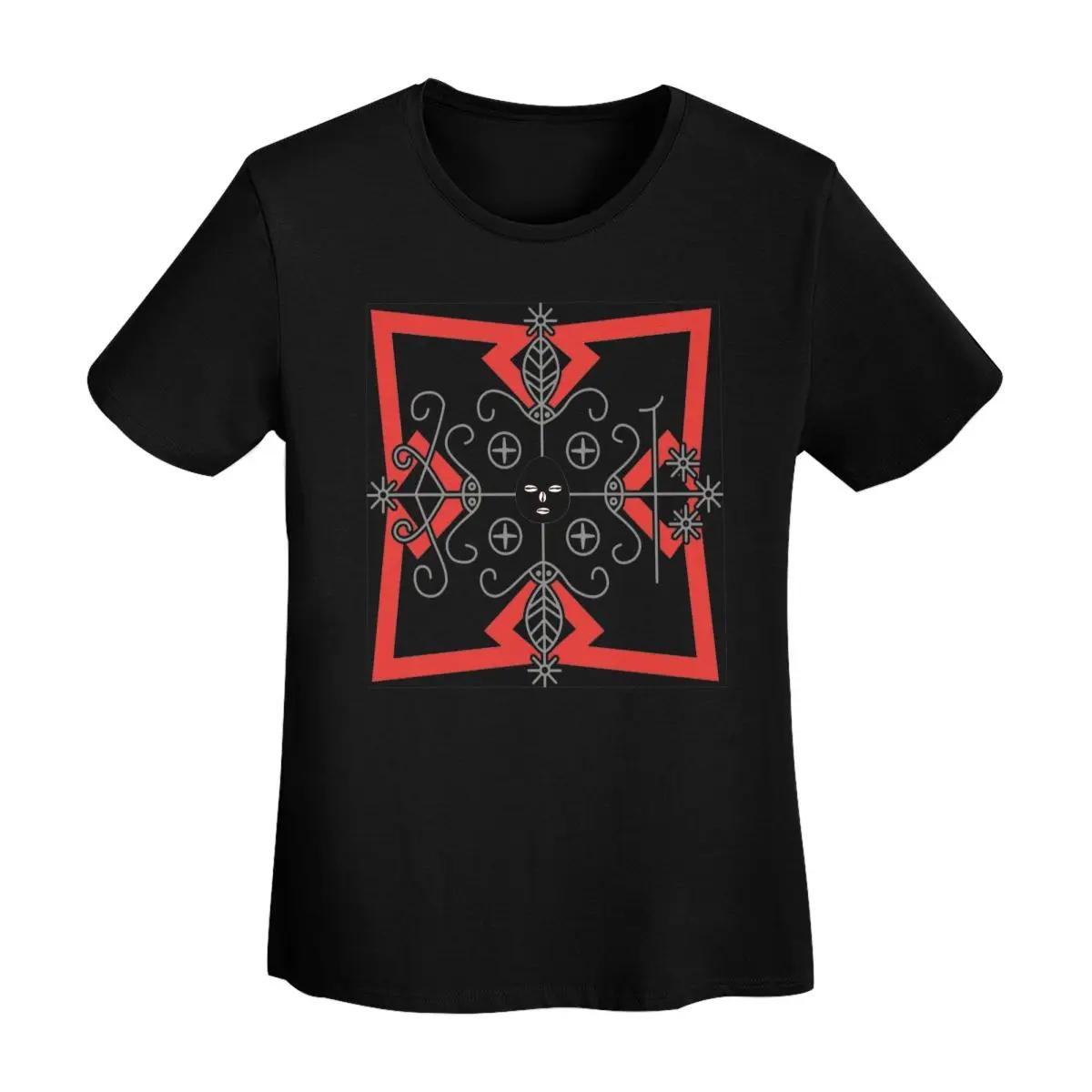 

Papa Legba Eleggua TShirt Women Short Sleeve T Shirts ONeck Streetwear Cotton Summer Tees Streetwear 4XL
