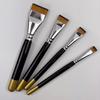 Lacquer Art Specific Short Haired Nylon Brush Lacquerware Large Lacquer Brush Oil Painting Tools Materials Art Small Flat Pen