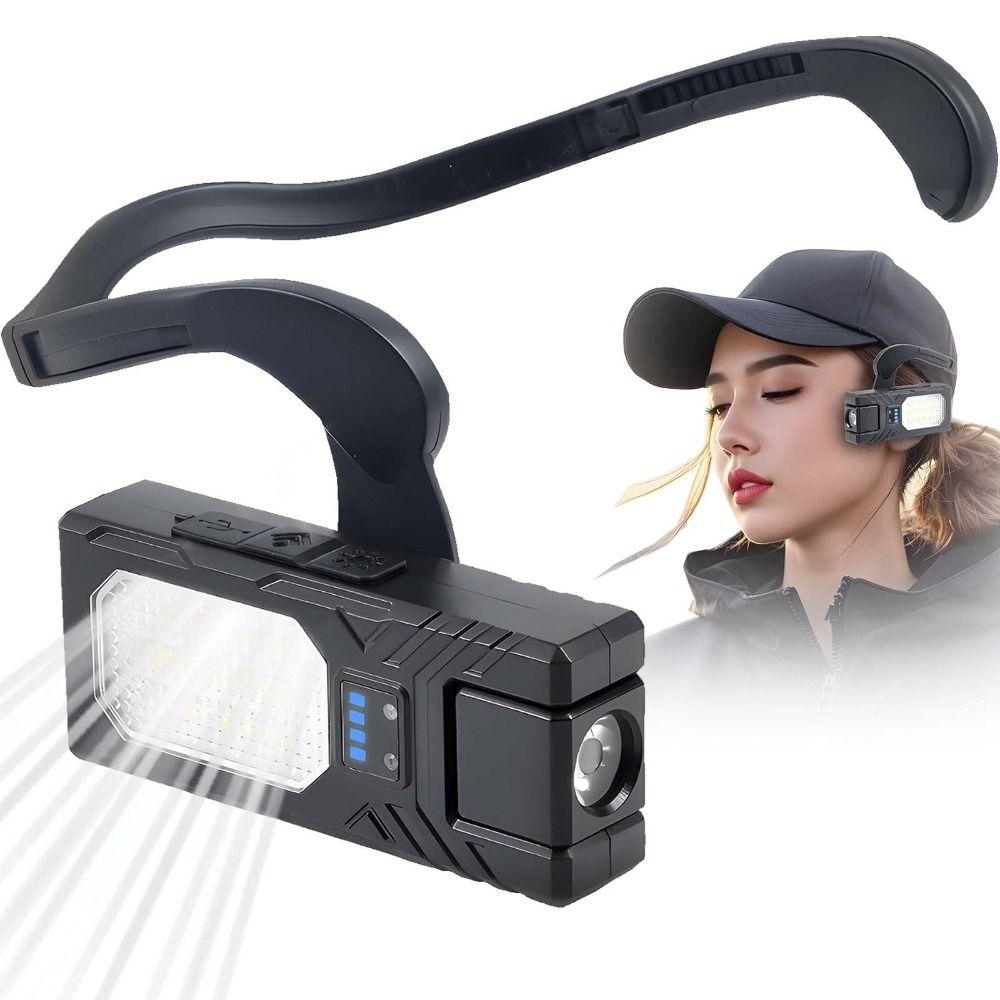 Waterproof Motion Sensor Headlamp Ultra Light Rechargeable Headlamp LED Headlight Cycling
