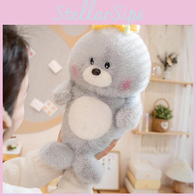 Lion Adorable Sea Plush Animal Realistic Marine Creature Pillow Gift Perfect