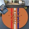 Rangers FC Round Area Rug,Carpet Rug for Living Room Bedroom Sofa Playroom Decor,Non-slip Floor Mat