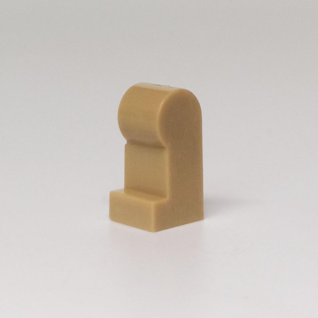 100pcs DIY MOC For 972 Building block Figures parts For Body Part Leg, Left