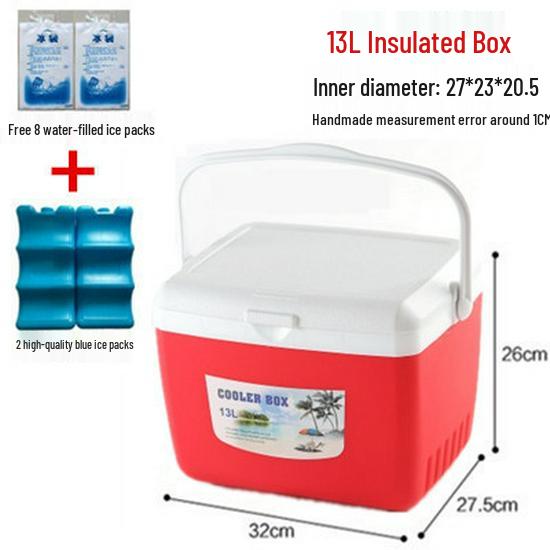 Tragbare isolierte Frischhaltebox für kleine Kühlschränke, den Außenbereich, zum Angeln und für unterwegs