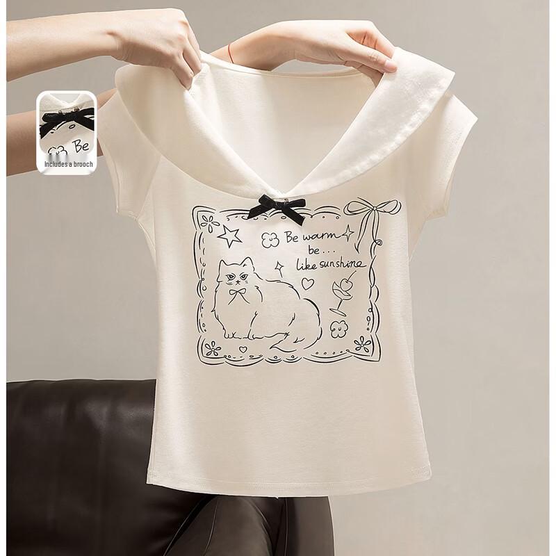 Women s Slim Fit Printed Polo T-shirt S