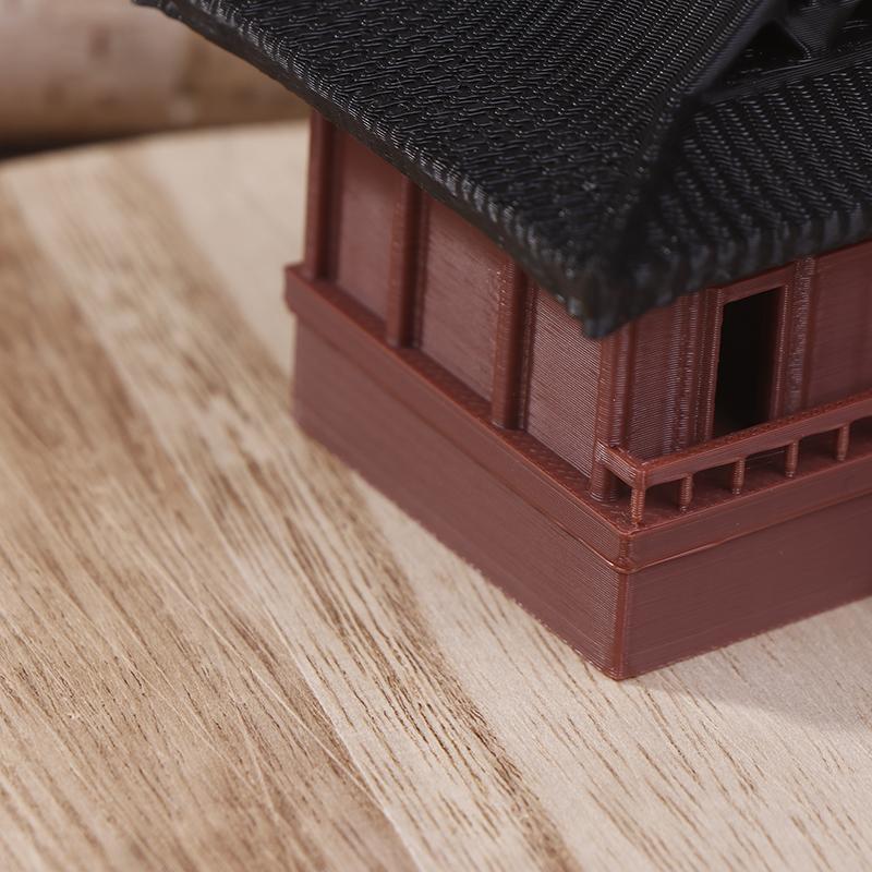 Pavilion Dekorationen Pagode Statue Outdoor Fisch Tank Schmuck Zen Garten Aquarium Ornament Bonsai Landschaftsbau