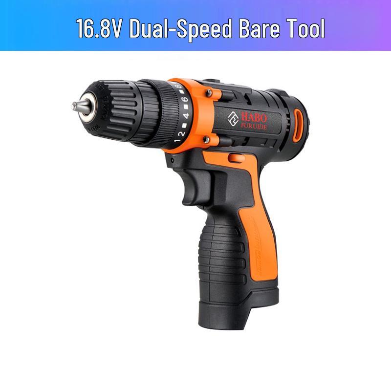 12V/25V Electric Screwdriver & Drill, Single/Double Speed, Multi-functional, Rechargeable, 16.8V Hand Tool
