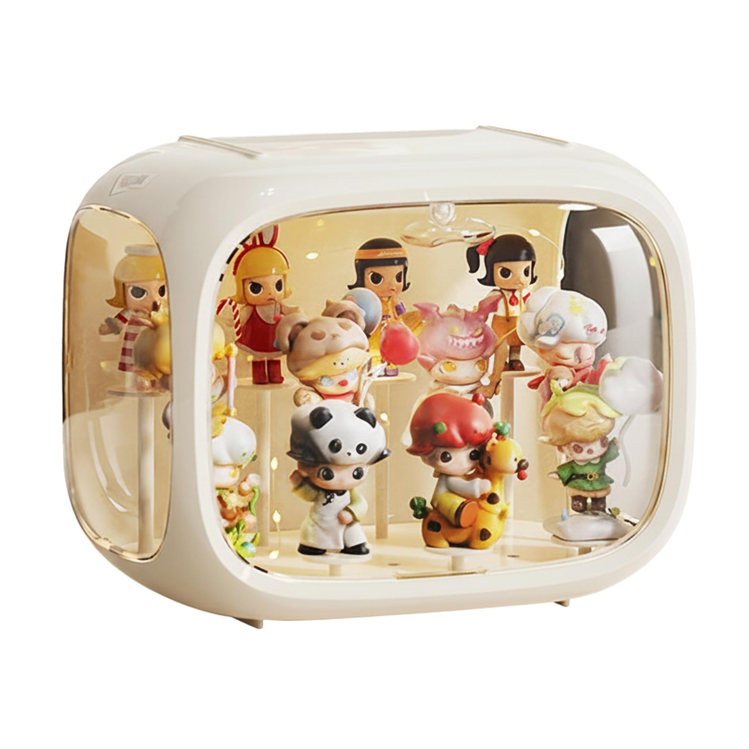 Ncnivek Figure Figure Collection Display Acrylic Display Doll Storage Space Capsule Figure Box Storage, Case, Case, Case, Showcase, Case, Box, Case,
