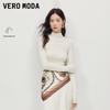 Women's Washable Wool Blend Mock Neck Slim Fit Sweater