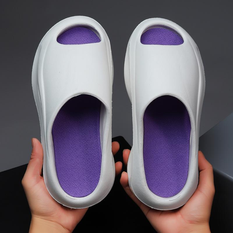 

Тапочки летние домашние тапочки супермягкие нескользящие k легкие парные однословные простые спортивные тапочки 40