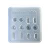 Practical Silicone Thick Sushi Accessories Mould Unique Epoxy Resin Jewelry Making Molds for Crafting Enthusiasts