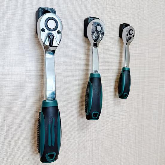 1/3Pcs Wrench Storage Rack Quick Access Professional Wrench Mount Impact-Resistant Ratchet
