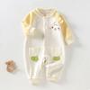 Comfortable Fleece Baby Jumpsuit - Warm Infant & Toddler Base Layer for Autumn/Winter