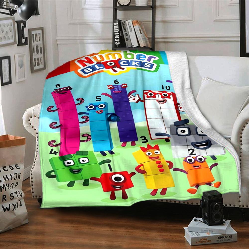 1Pc Colorful Cityscape Blanket For Couch Bed Plush Cozy Fuzzy Blanket Super Soft Warm Blankets For Fall And Winter 0918152