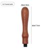 Vintage European Rosewood Sealing Wax Stamp Handle with Universal Wooden Grip