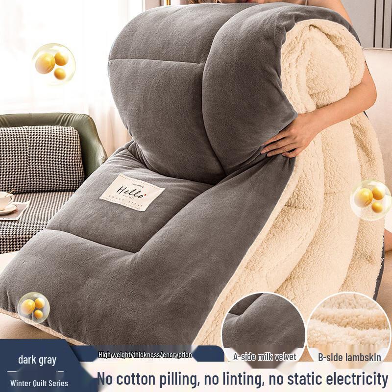 

Thickened Milk Velvet Winter Quilt