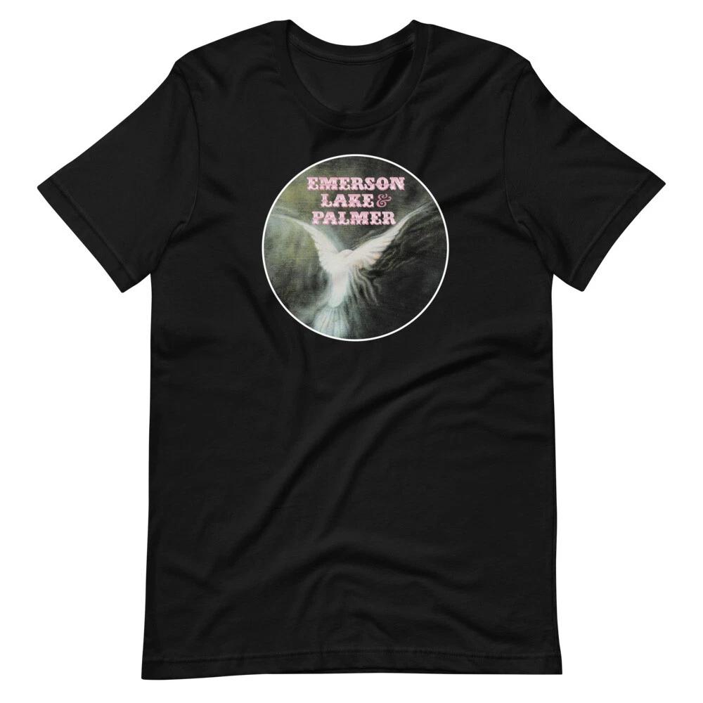 

ELP Emerson, Lake & Palmer Album Variant Graphic Tee Short-Sleeve Unisex 100% Cotton T-shirt Mens Tees Top S