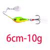 4g 8g 10g 15g 20g Fishing Lures Wobble Rotating Metal Vib Vibration Bait Fishing  Artificial Hard Baits Spinner Spoon Lure Pesca