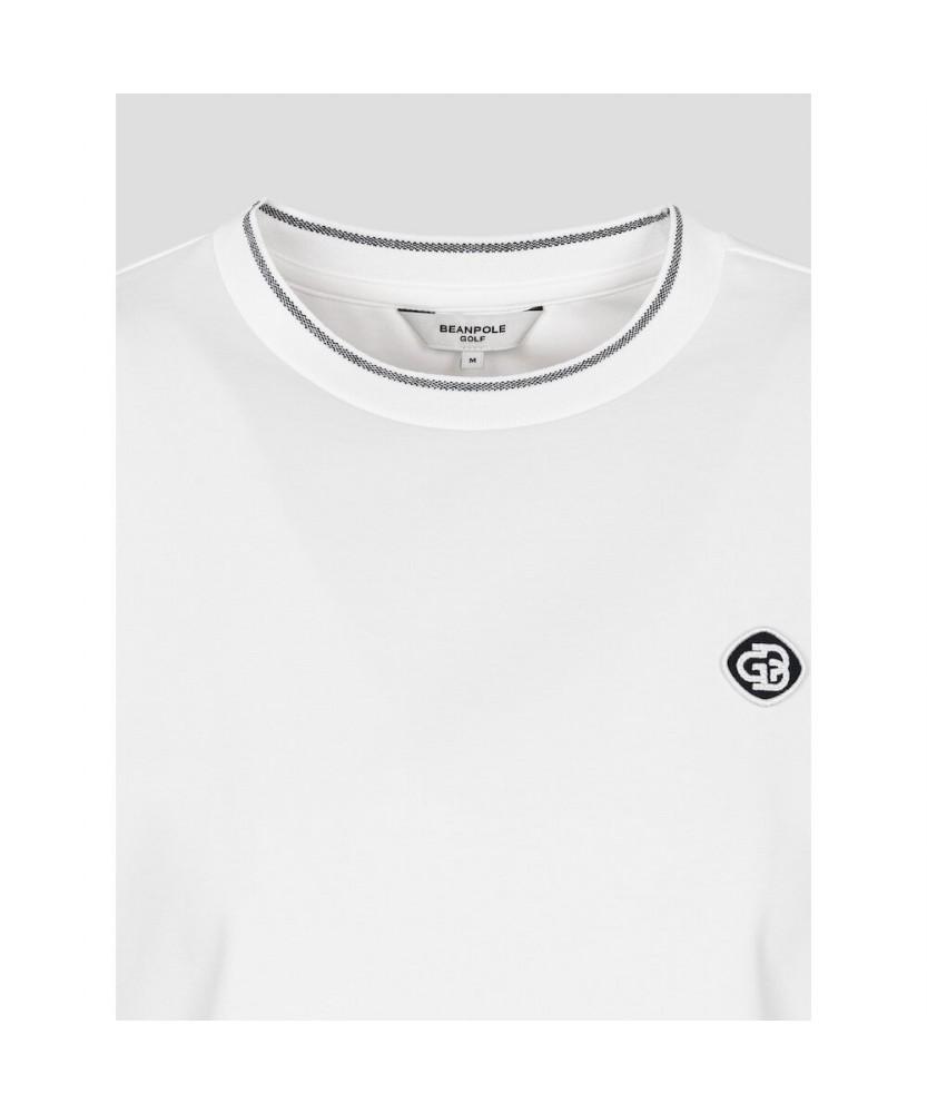 BEANPOLE GOLF Women'S Round Neck Short Sleeve T-Shirt With Back Detail - Ivory
