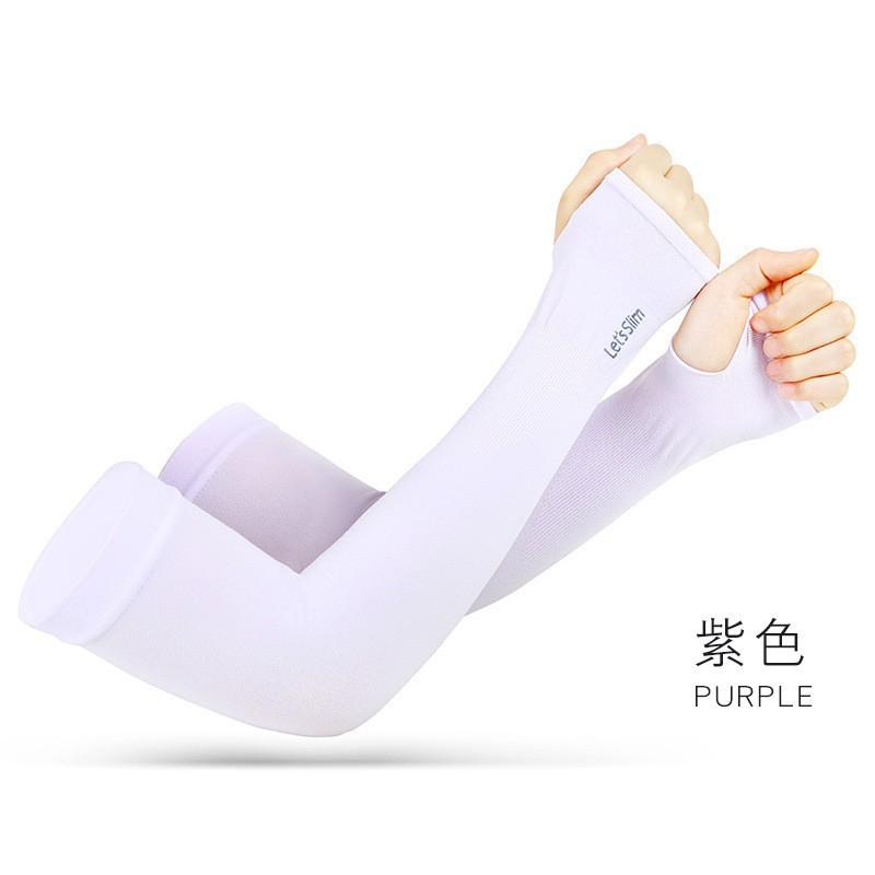 Ice Sleeves Men's Women's Summer Arm Guards Summer Ice Silk Sunscreen Sleeves Gloves Outdoor Ice Sleeves