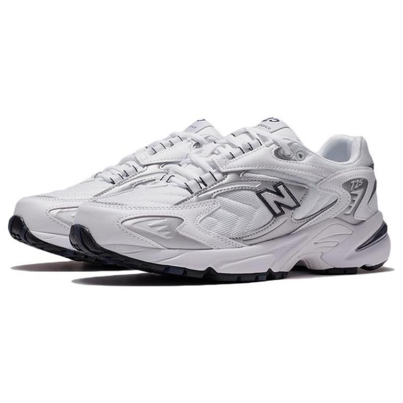 New Balance 725 Metallic Silver White Sneakers ML725B
