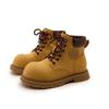Martin boots women's autumn new thick-soled big-headed short boots outdoor casual versatile big yellow boots women's