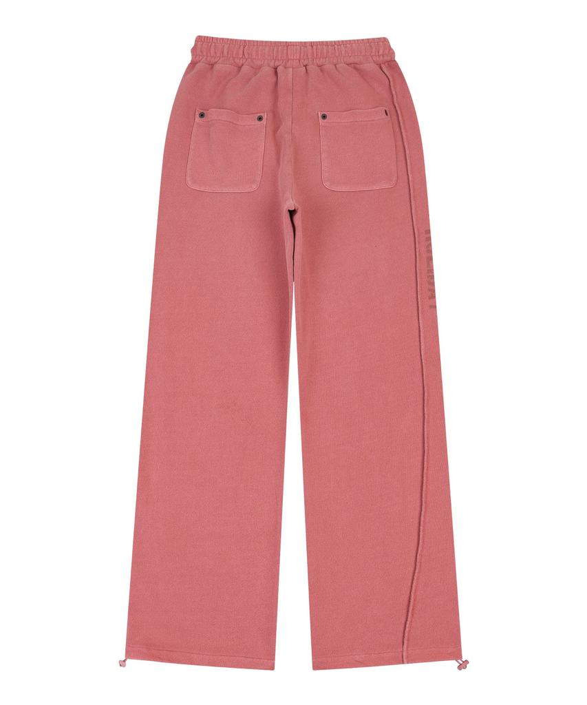 ORDINARY HOLIDAY Pigment Wide Pants [Red]