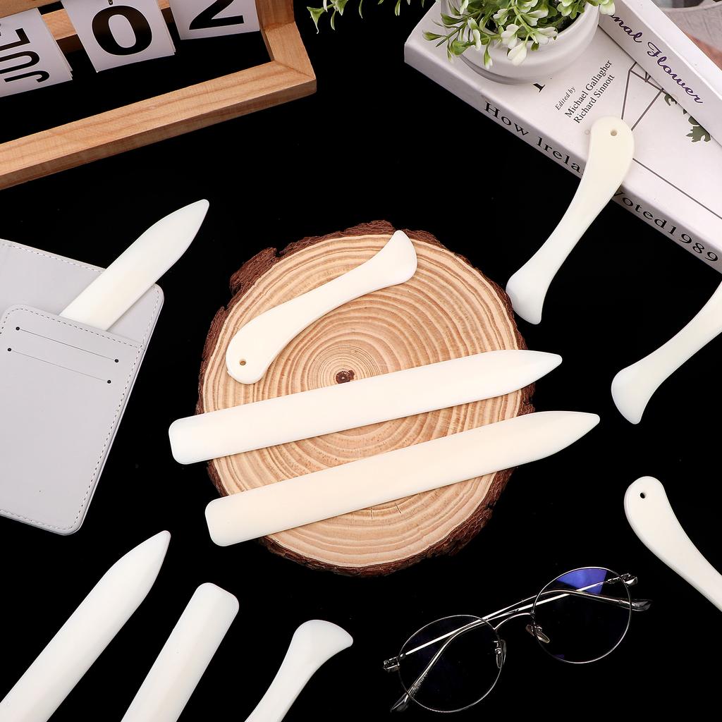 20 Pcs Bone Folder Tool, Plastic Bone Folder Crafts Scoring Folding Creasing Paper Crafting Scrapbooking Tool For Paper Leatherc