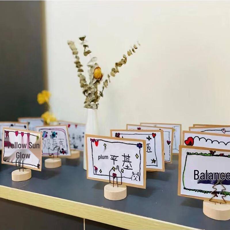 

DIY Wooden Name Card Holder