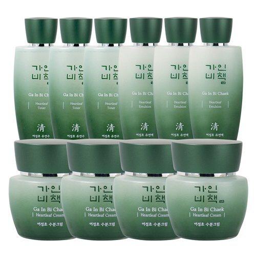 

GaInBiChaek Pure Skin Soothing Full Package 10-piece set (3 skin toners, 3 lotions, 4 creams)